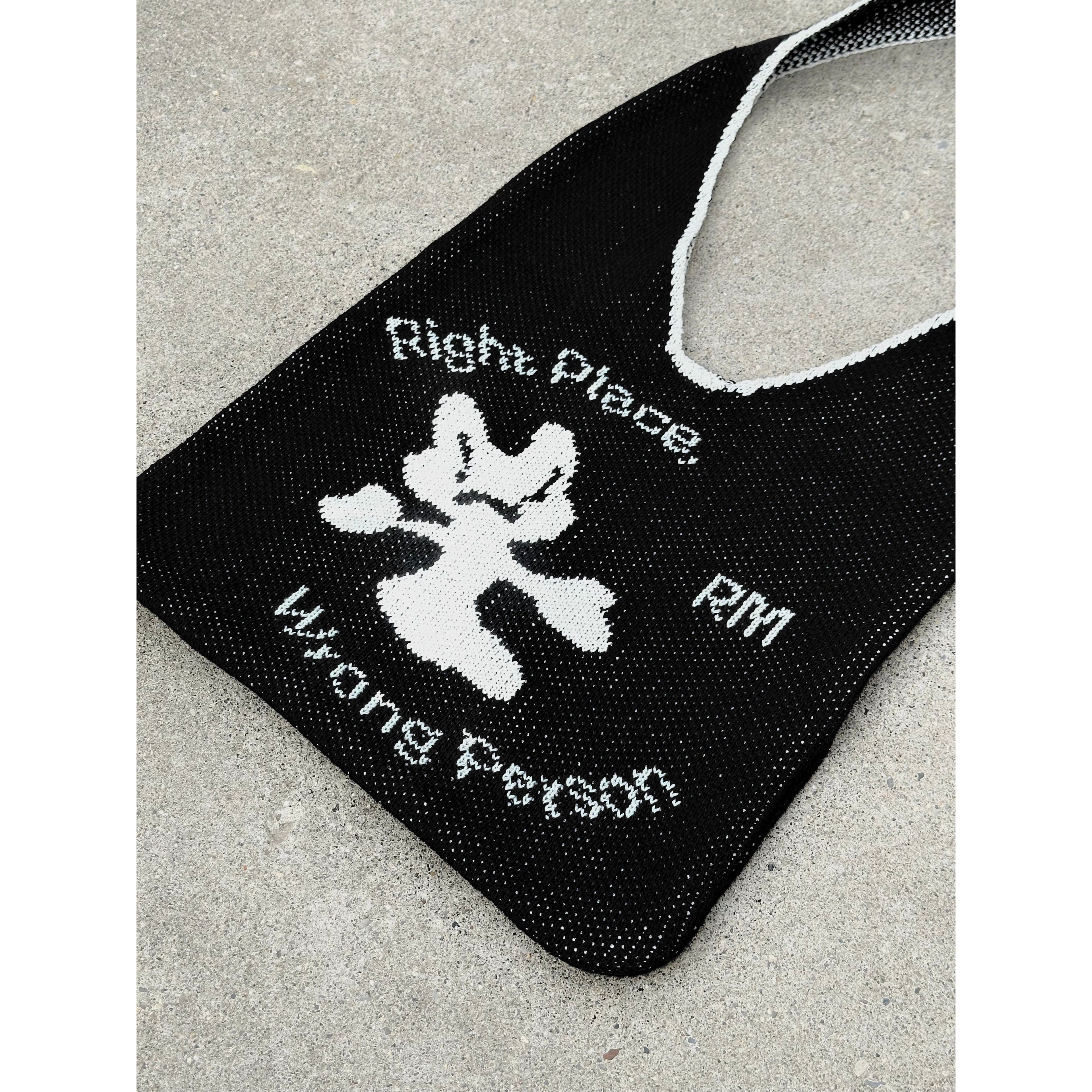 Right Place, Wrong Person Knit Tote